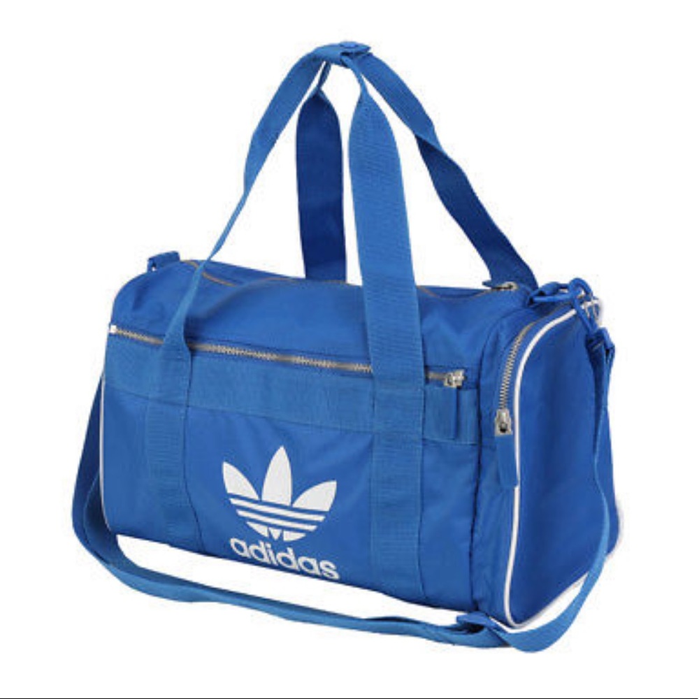 Adidas blue mid-sized duffle bag NWT 💙